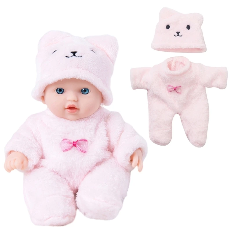 20cm Mini Reborns Baby Action Figure Educational Toy Newborns Shower Gift