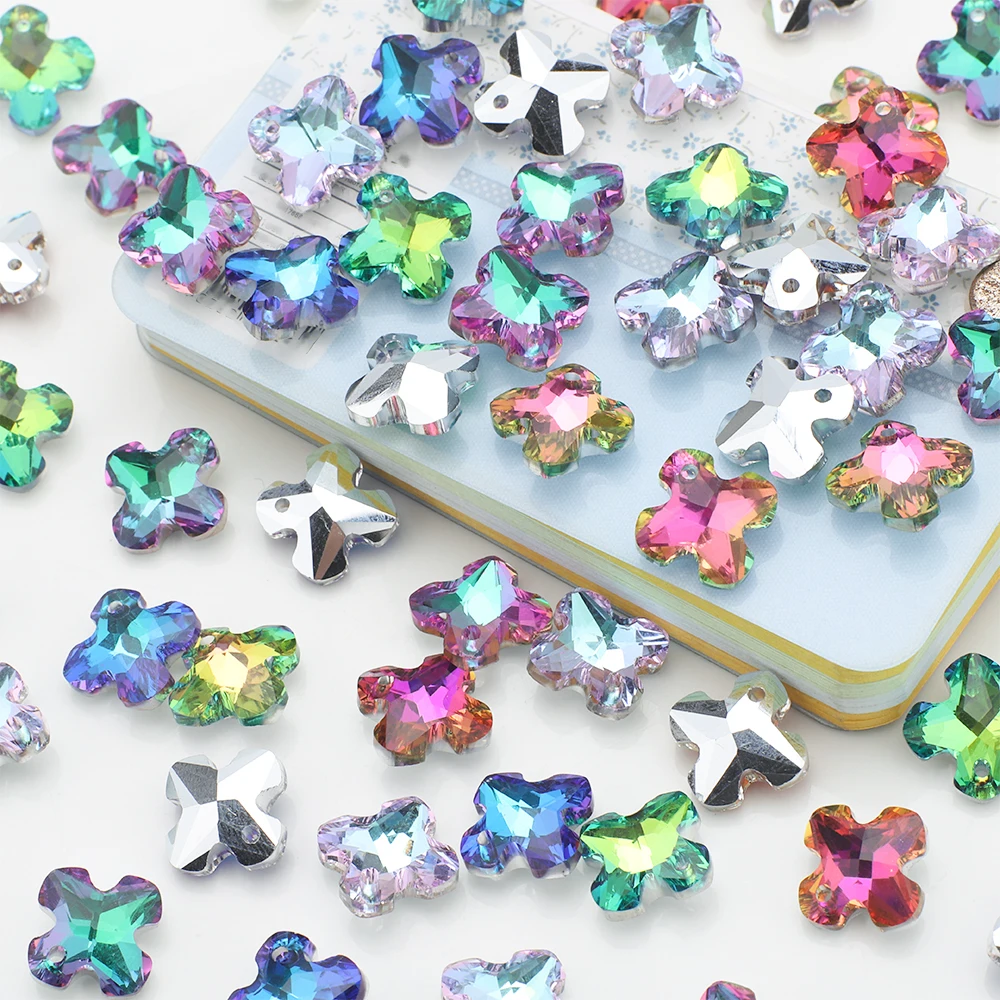 

20 шт. 14 мм хрустальный стеклянный крест, свободные бусины, подвески в виде дартса, кулон, ювелирные изделия, аксессуары для самостоятельного изготовления ожерелья, декор одежды