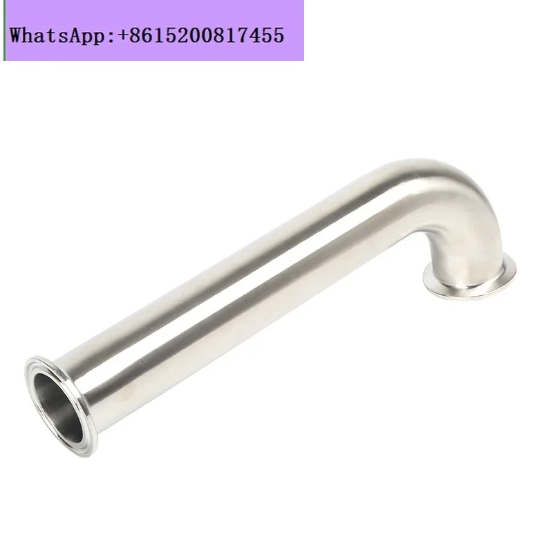 

Нержавеющая сталь 316L, 90 градусов, односторонний удлиненный прямой зажим для быстрой установки/диск, прецизионная полировка 90 ° локоть