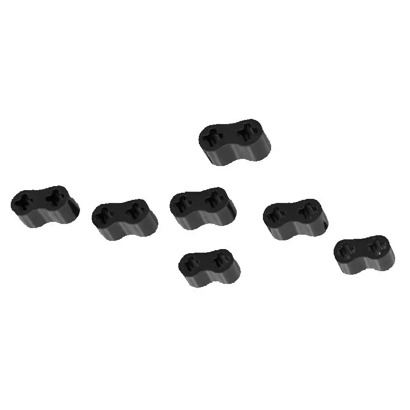 30pcs 45590 Axle Connector Double MOC Technical Model Bricks Parts Plastic Technology Particles Building Blocks Toy