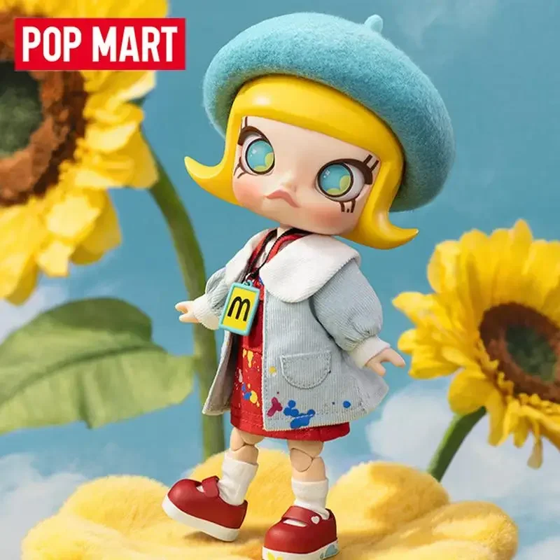 

POPMART Molly 20th Anniversary Edition Mystery Blind Box Toy Figurine Home Decor Desktop Doll Ornament Genuine Collectible