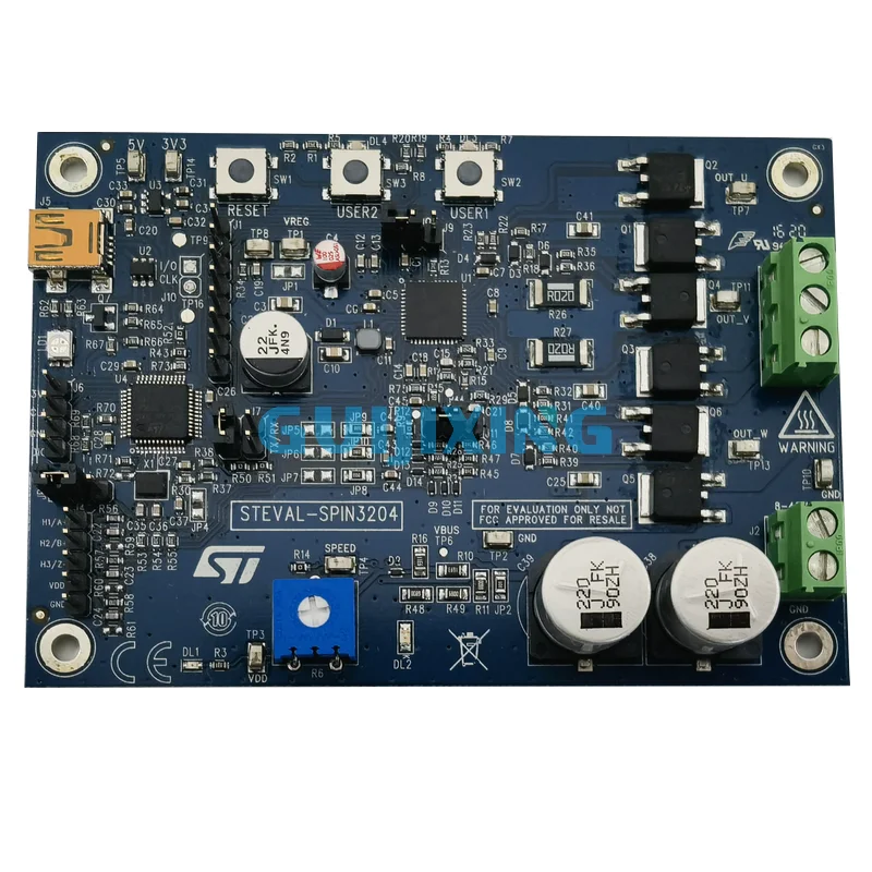 STEVAL-SPIN3204 STSPIN32F0B BLDC controller 6-step brushless motor driver evaluation