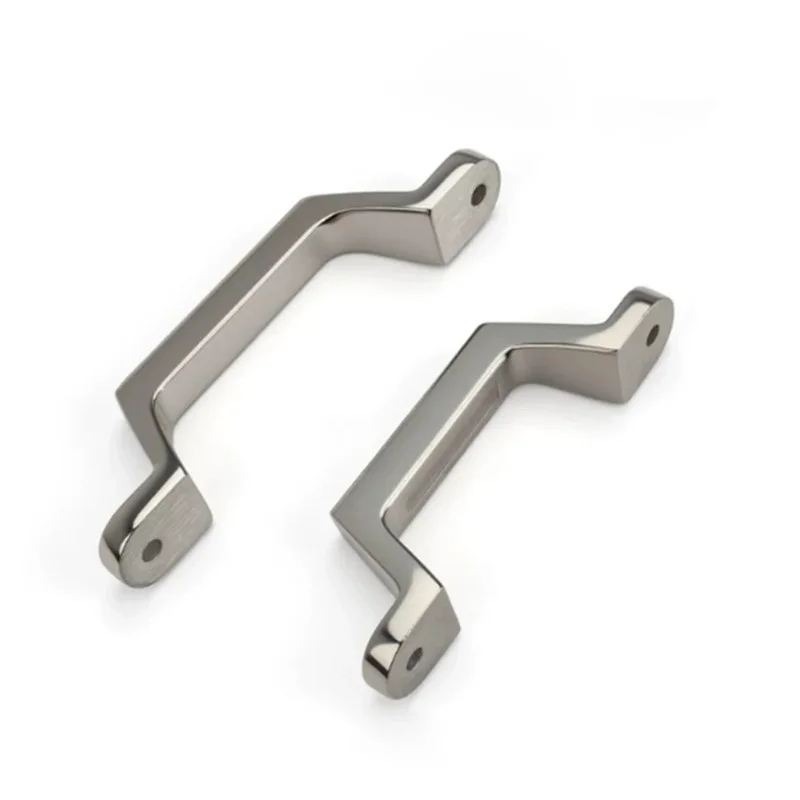 304 Stainless Steel Heavy Duty Bow Pull Handle Industrial Equipment Large Door Handle 100mm 150mm Replacement Hardware