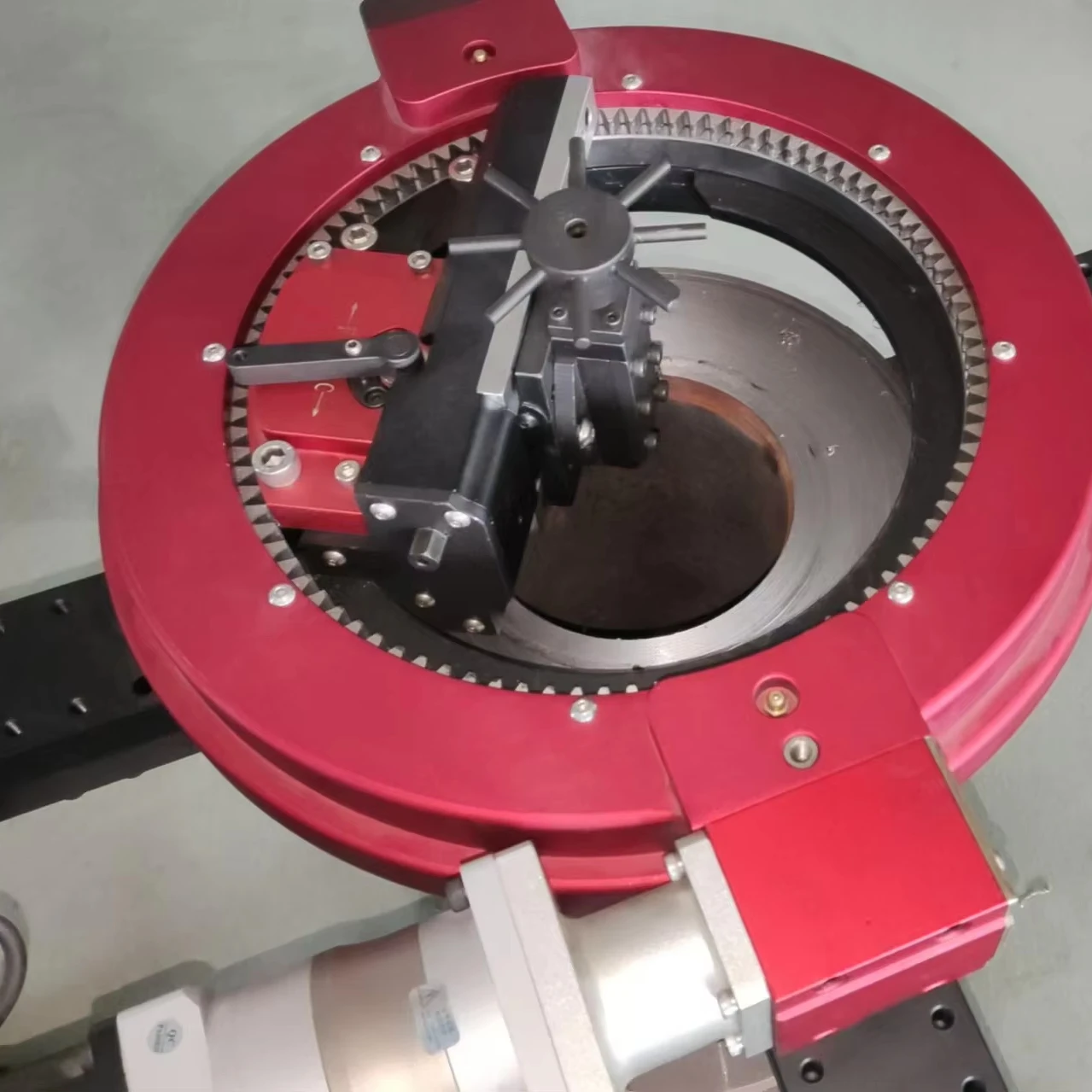SFP-300 External Mount Flange Facing Machine Portable Electric Cnc Od Flange Facer 0-12