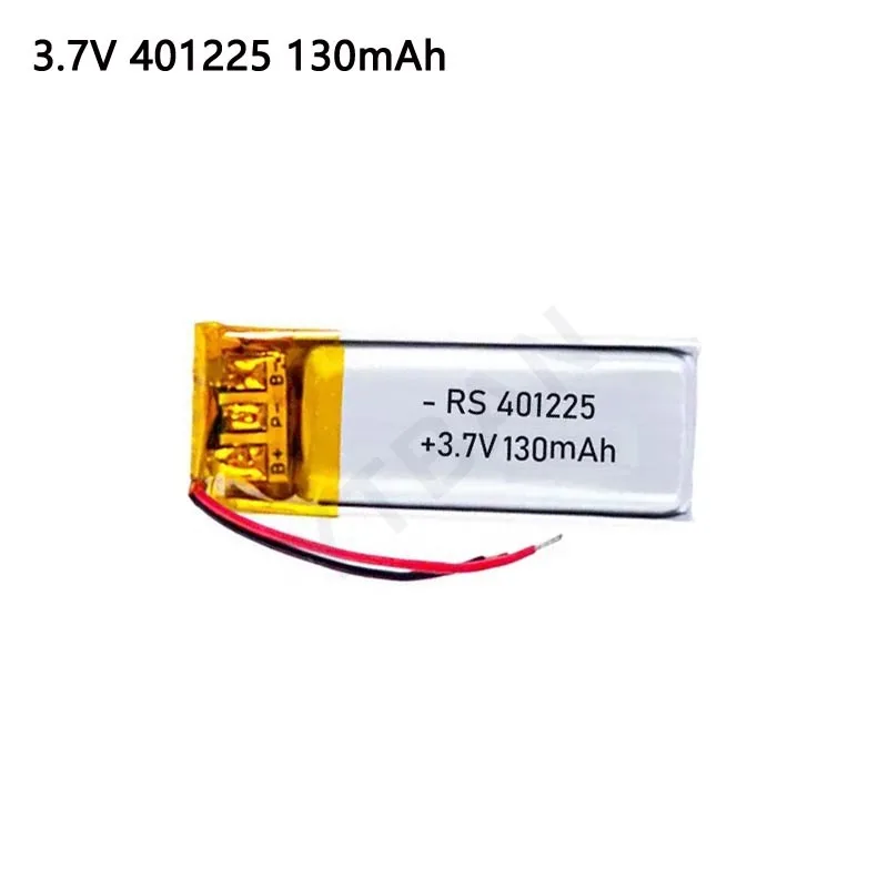 Batteria ricaricabile ai polimeri di litio da 3,7 V 130 mAh (codice 401223/401225) per auricolari Bluetooth Xiaomi Mi Band, penna di registrazione e selfie stick._voghion.com