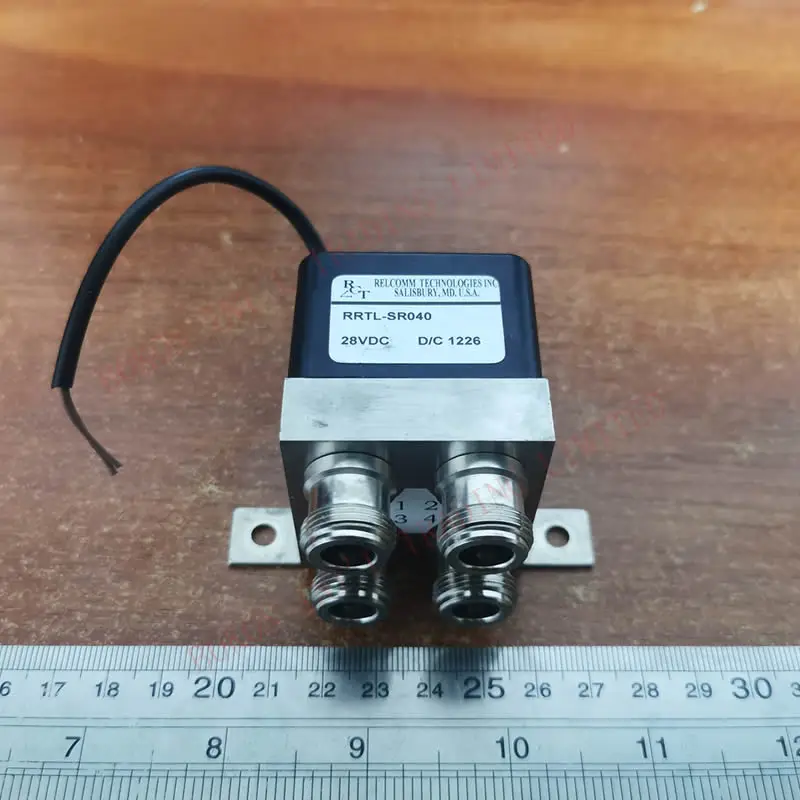 Dc Naar 4Ghz 28Volt RRTL-SR040 Rf Coaxiale Relais 28 Vdc Failsafe Rf Magnetron Schakelaar RTL-SR040