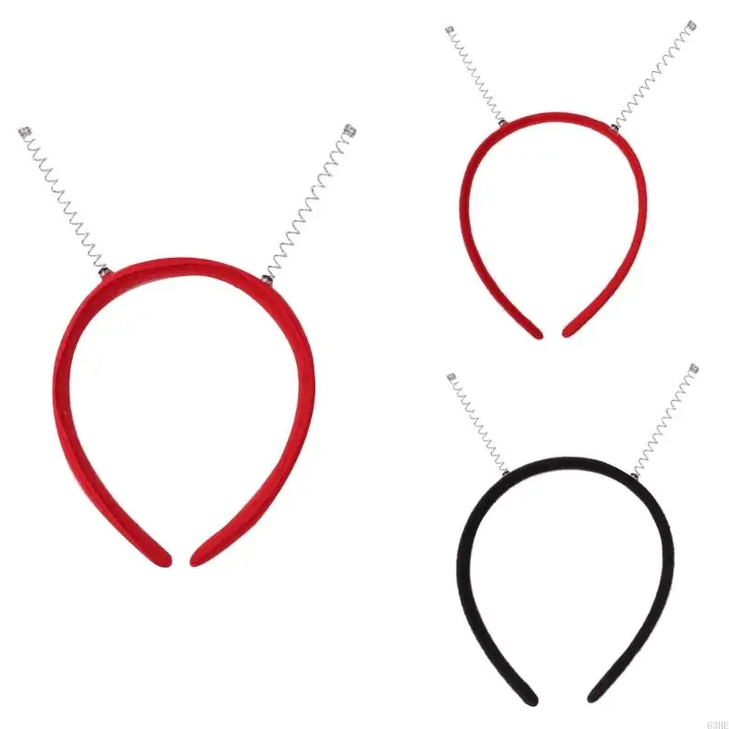 63HE 10 Pack Plain Headband Eye-catching Hairband Hair Band Black Invisible Hairband for Hair Hoop Styling