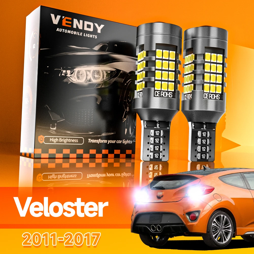 

2pcs For Hyundai Veloster 2011-2017 LED Reverse Light Backup Lamp 2012 2013 2014 2015 2016 Canbus Accessories