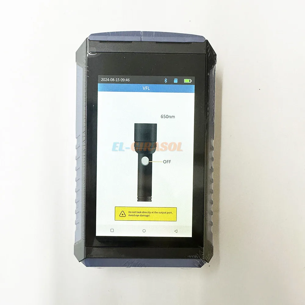 Touch Screen 980TEK‑D26 OTDR Fiber Reflectometer 1310/1550nm 26/24dB 100km Fiber Tester Built‑in OPM OLS VFL FTTX Network Tool
