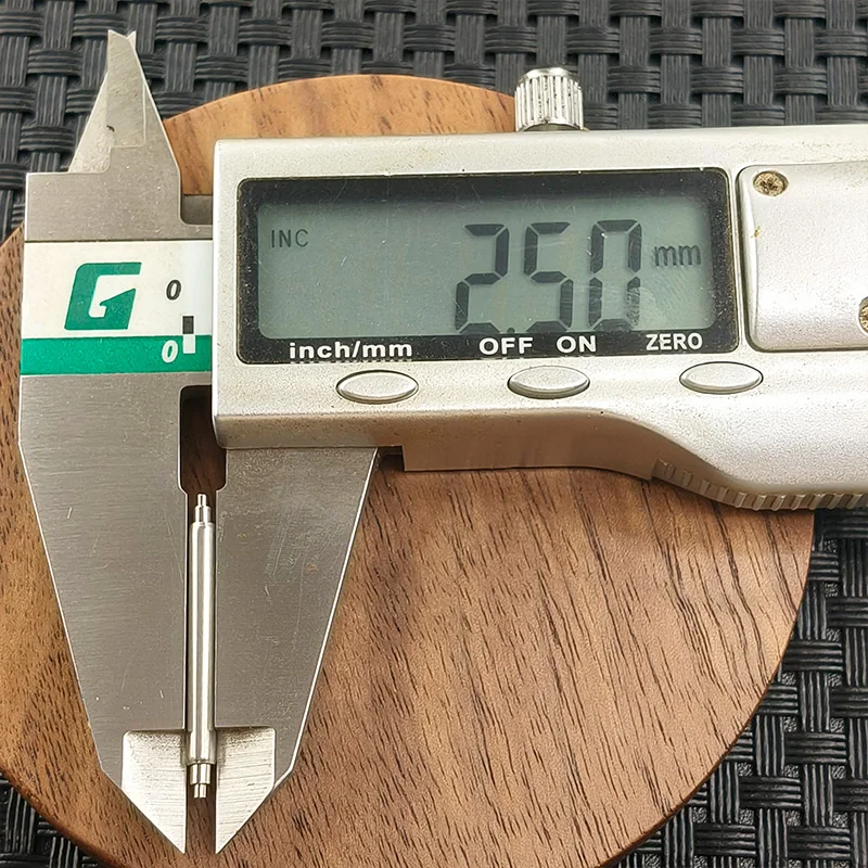 2/4/10 Uds. De barras de resorte de correa SKX007 de 2,5mm de diámetro, 20mm, 22mm, punta de pasadores de enlace de banda de 1,0mm, apto para SKX007 Tuna 6105, pieza de reloj de buceo para hombres