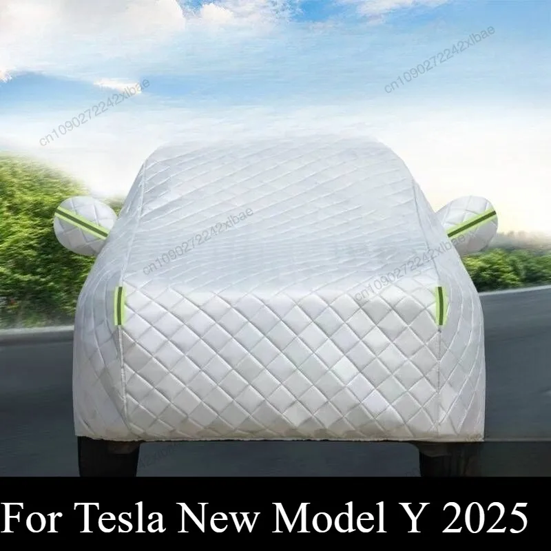 Car Cover Waterproof Dustproof UV Resistant Outdoor Full Protection Auto Accessory For Tesla New Model Y 2025 Launch Juniper