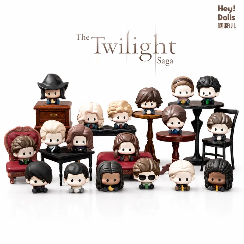 Suplay Genuine The Twilight Saga Small Town Secrets Series Mini Figures Blind Box Collectible Cute Character Desktop Decoration