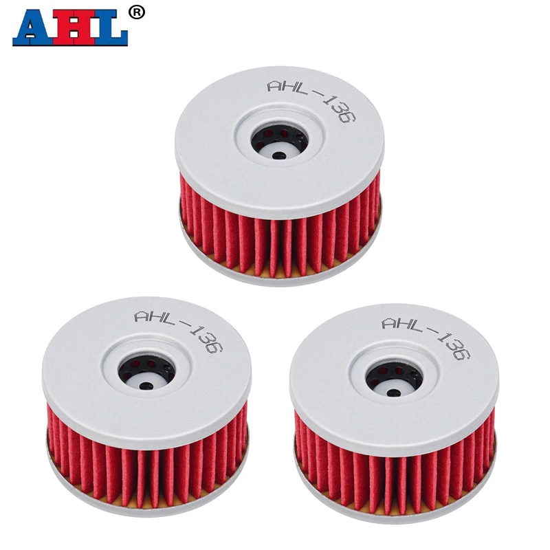

1/3Pcs Motorcycle Oil Filters For SUZUKI DJEBEL250 DR250 GN250 GZ250 DR350 SP250 Marauder DR-Z250 VL125 Intruder 16510-38240