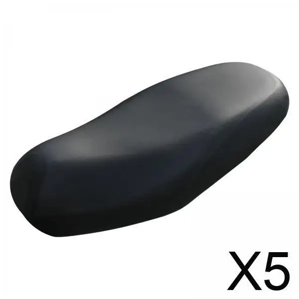 

Breathable Waterproof Motorcycle Seat Cushion Cover PU Leather Elastic for Folding Bike Saddle Comfort