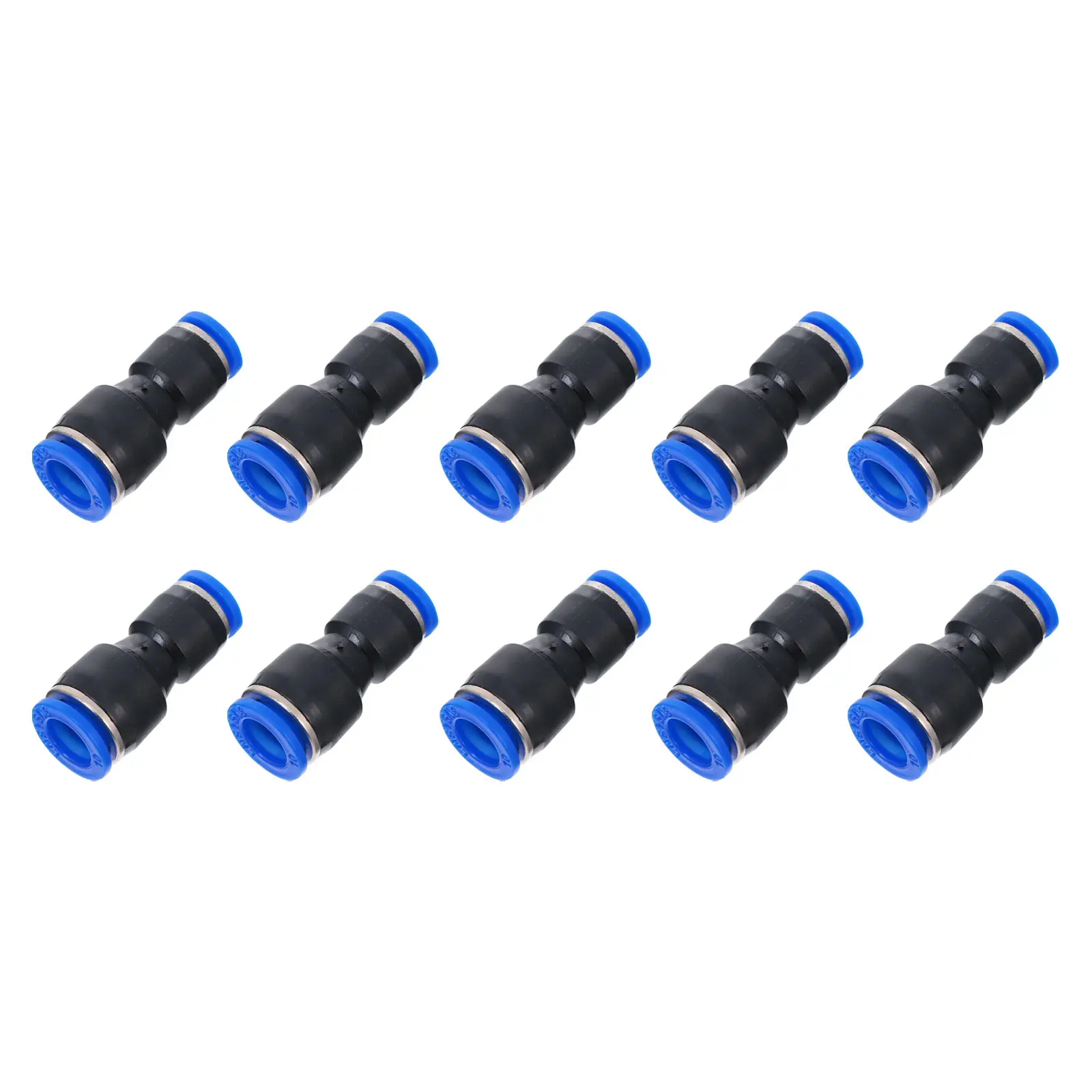 

10pcs Quick Release Couplers Connectors Hose Compressor Fittings Plastic Pipe Joints Pneumatic Tools Durable Sturdy