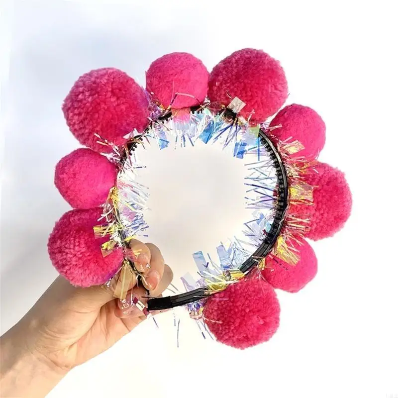 U4LE Tocado bailarina que llama atención, novedad, vestido con diadema estilo Flapper para Festival Música, disfraz