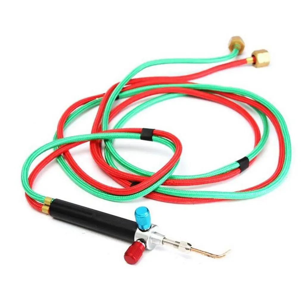 Gas Powered Jewelry Welding Torch Micro Kit with Five Tips for Precision Soldering Gold Silver Platinum