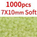 1000 piezas de 7x10 mm, color blanco