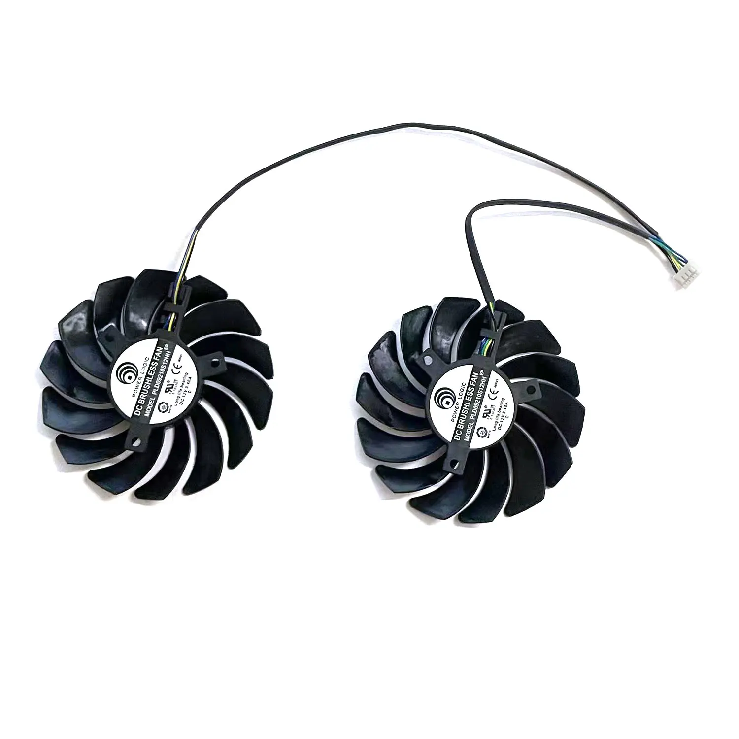 UKGF New 85MM 4PIN PLD09210S12HH RX 5500 XT GPU Fan for MSI Radeon RX5500 XT MECH OC Graphics Card Fan