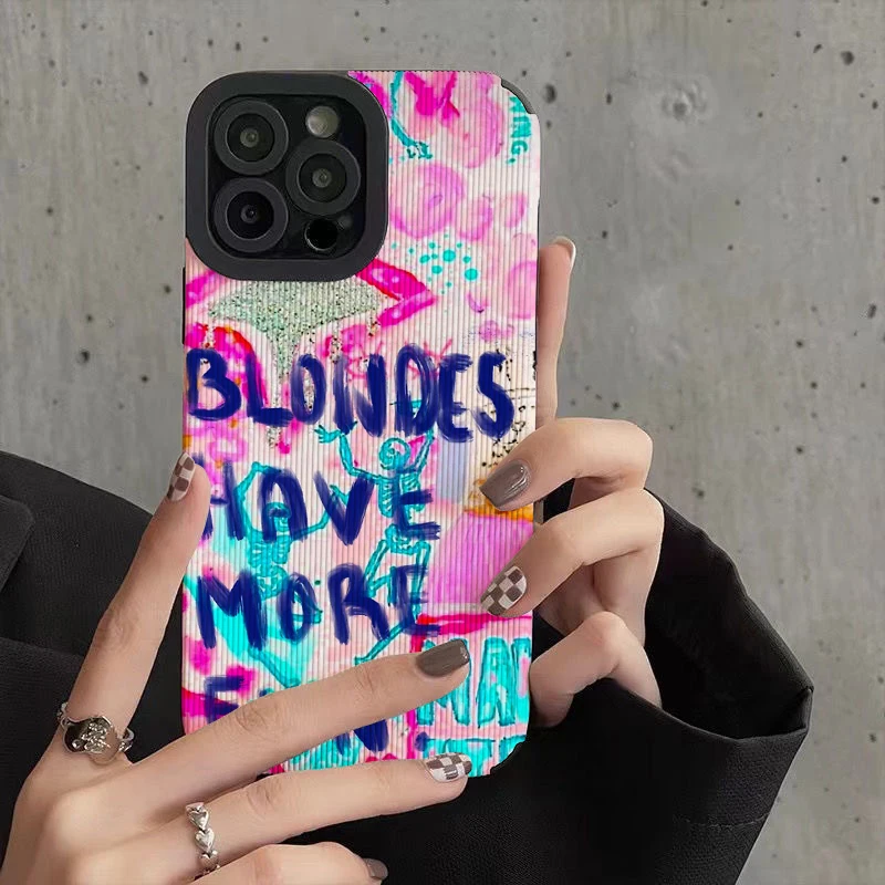 Blondes Have More Fun Phone Cases for IPhone 11 Case 14 Pro Max 15 Pro Max IPhone Case for IPhone 13