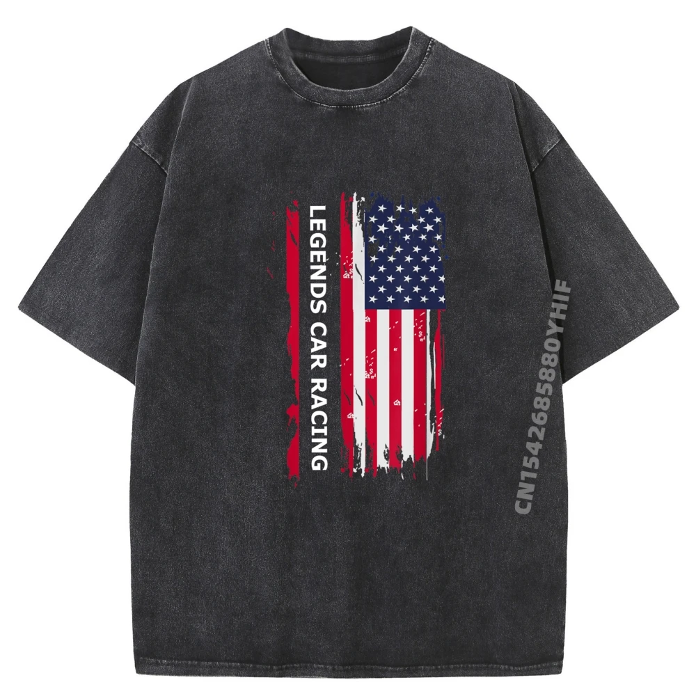 

Mens Printed Tshirt Legends Car Racing Designer Clothes Men Winter Graphic Tshirt Mens Streetwear Washed T-shirt