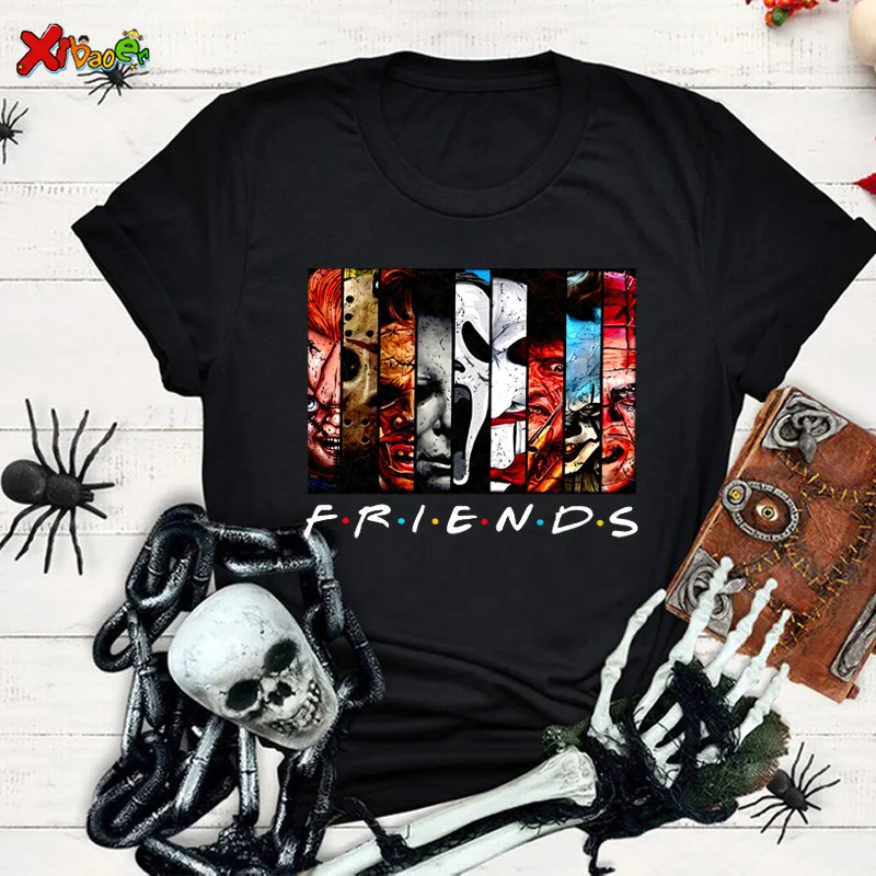 

Friends Halloween Shirt Kids T Shirt Family Shirt Party Shirt Funny Boy Teenager Girl Clothing Children Clothes Clothing Outfit