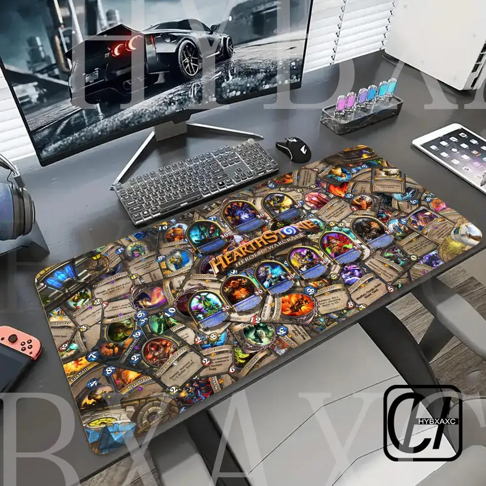 

HearthStone Heroes of Warcraft Kawaii Mouse Pad Gamer Gaming Accessories Mousepad Rubber Mat Office Carpet Deskmat Mausepad Mats