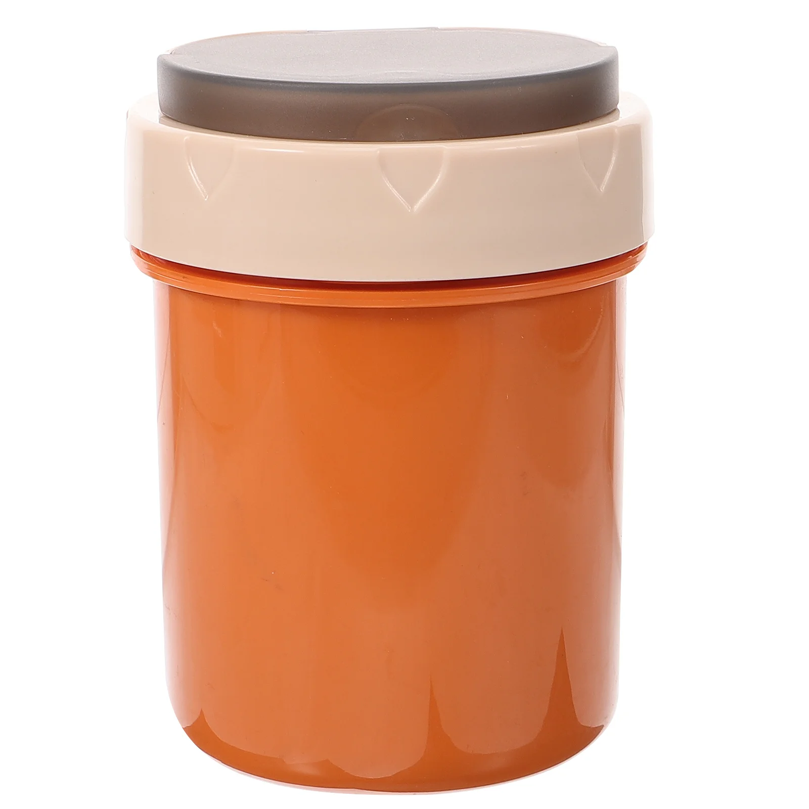 

1pcs Portable Soup Cup Insulated Cereal Container With Hidden Spoon Reusable Thermal Breakfast Mug Leak-Proof For Outdoor Travel