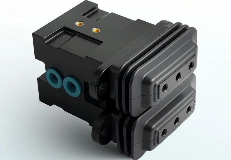 Excavator foot valve assembly, durable, wide foot valve assembly, suitable for Carter foot valve
