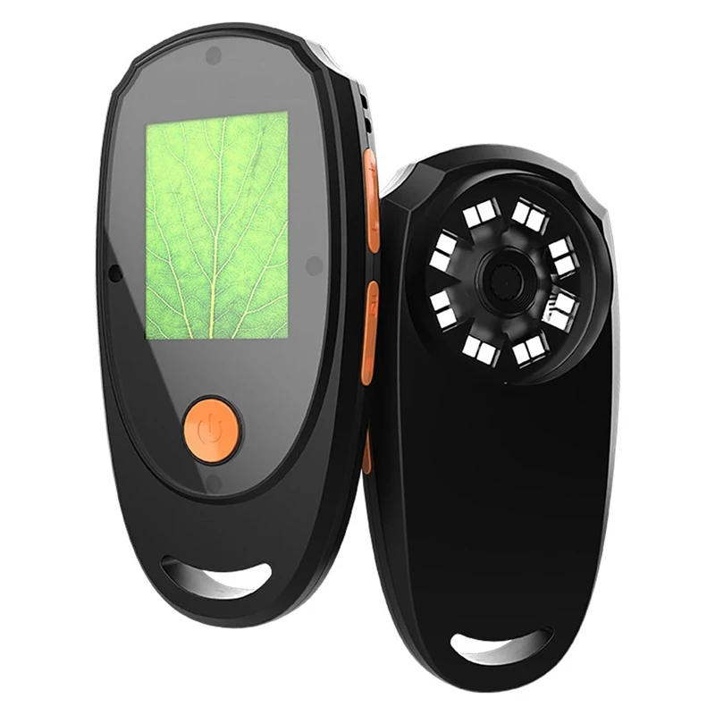 

Handheld Digital Microscope Kids Microscope With2.0 Inch IPS Color Screen 8 Adjustable 3-Level LED Lights Compatible Withpc