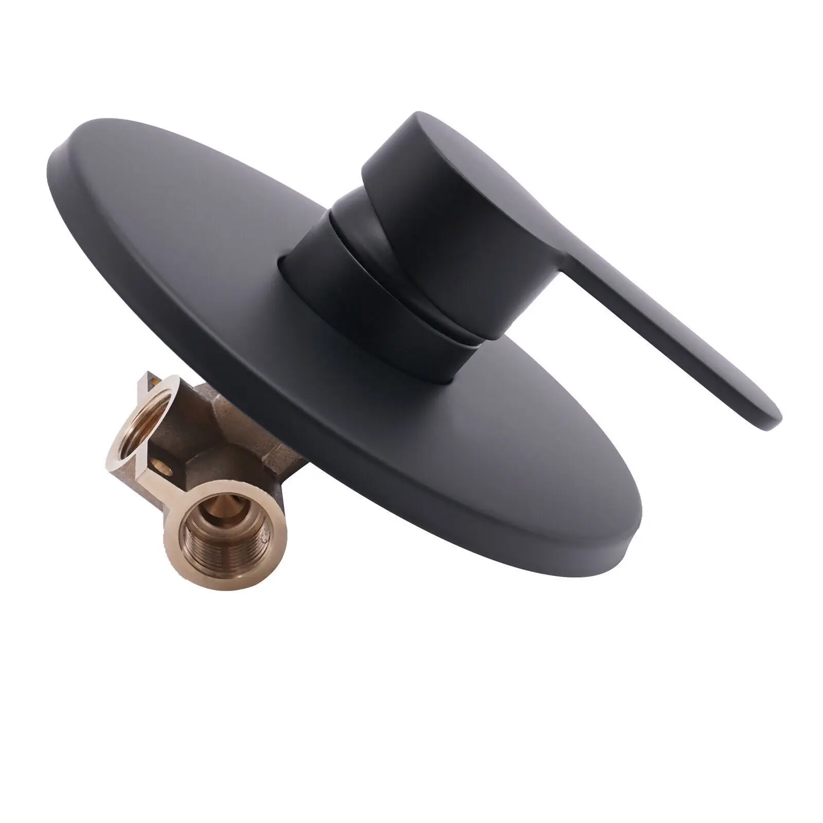 G1/2 ''صمام التحكم في صنبور الدش، خلاط حمام مثبت على الحائط، صنبور مياه الحمام، ساخن وبارد