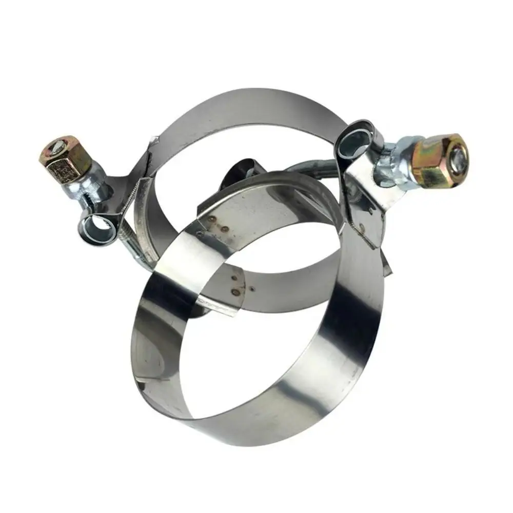 Reliable Stainless Steel T-Bolt Clamp 42mm-109mm Universal Hose Clamps Intake Clamps