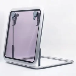 421x421mm 442x442mm 450x450mmBoat Skylights Window Square Push Out Deck Porthole Skylights Ventilation Window for Yacht RV ﻿ ﻿