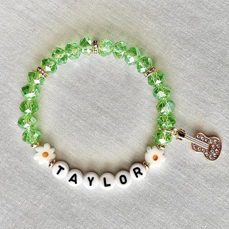 Friendship Bracelet Tyler Inspired by Teardrops on My Guitar Charm Bracelet Tyler Merch Tyler Gift Ideas