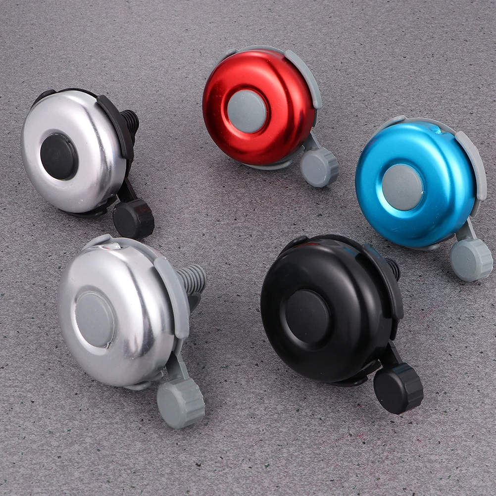 4pcs Bicycle Bell Loud Handlebar Bell For Mountain Road Urban Bike Aluminum Alloy Waterproof Cycling Bells