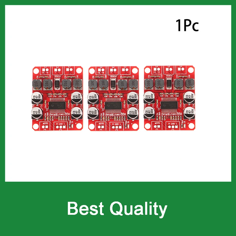 

TPA3110 DIY Module for Speaker Amplification, 2x15W, DC 12V, Stereo, Electronics PCB Design