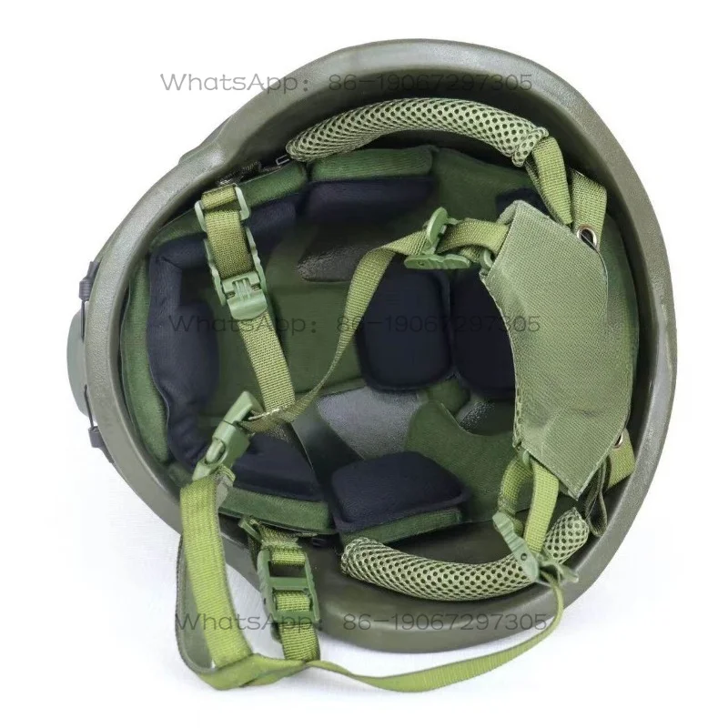 

Suitable for Outdoor with Aramid Helmet Hanging Ear Protection Comfortable Sponge Training Helmet