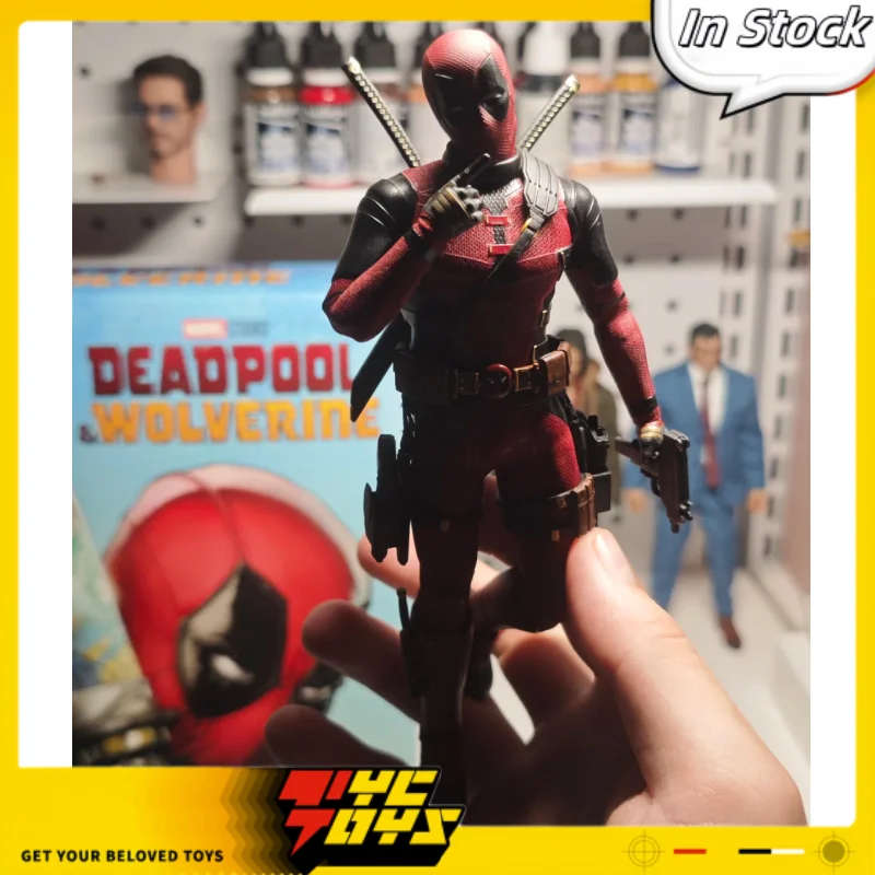 

TYCTOYS New Spot Original Mezco One:12 Movie Edition Deluxe Deadpool Коллекционная фигурка Модель игрушки Праздничные подарки