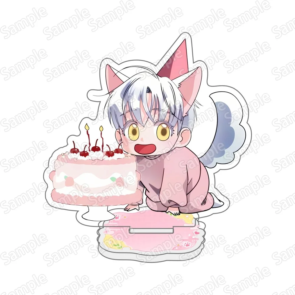 Anime You Are So Lovely Ha Eun Baek On Q Version New 10cm Acrylic Stand Keychain Desktop Ornament Bag Pendant Collectible Fan