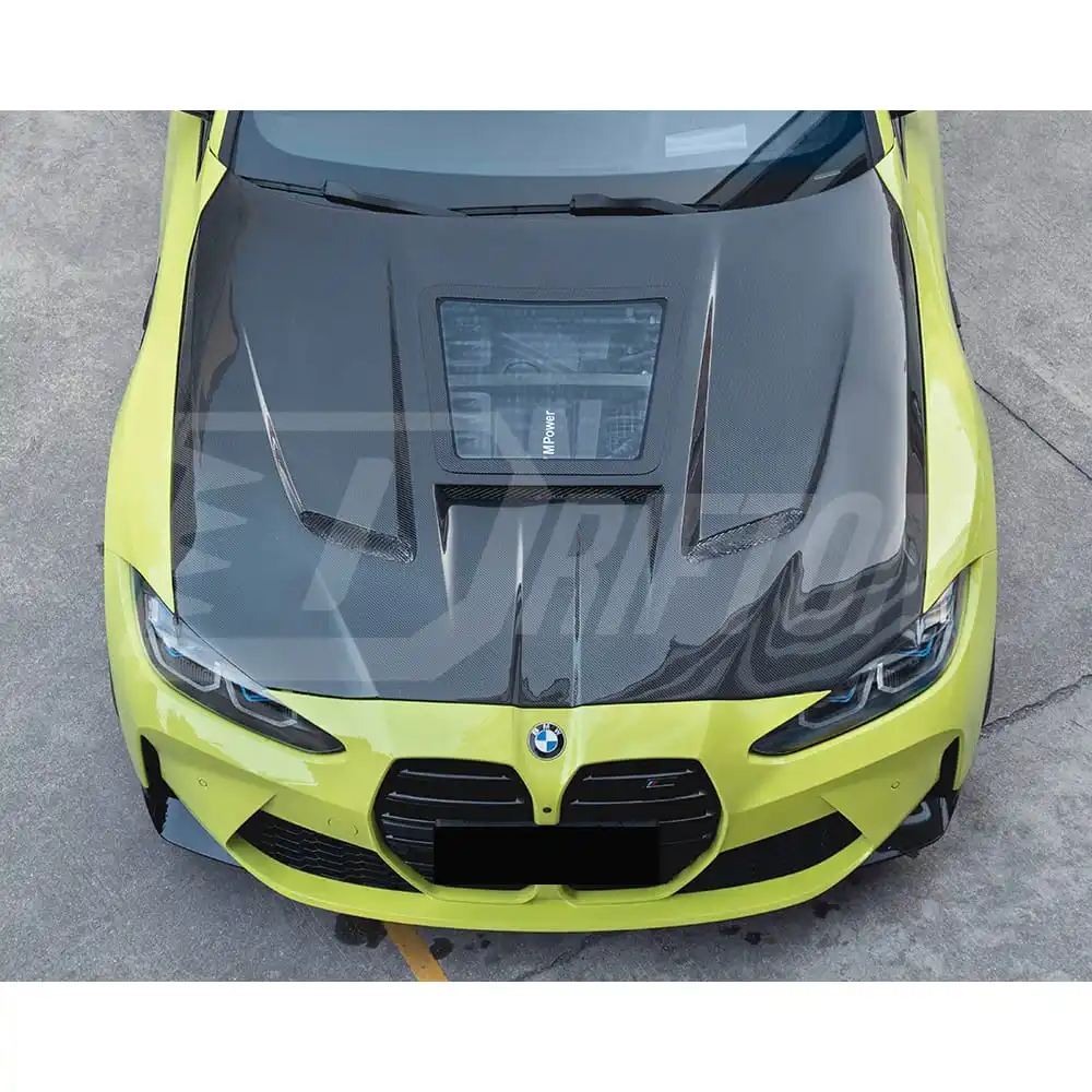 

[free ship] CMST Transparent Style Dry Carbon Fiber Hood for BMW G80 M3 G82 M4 Bonnet