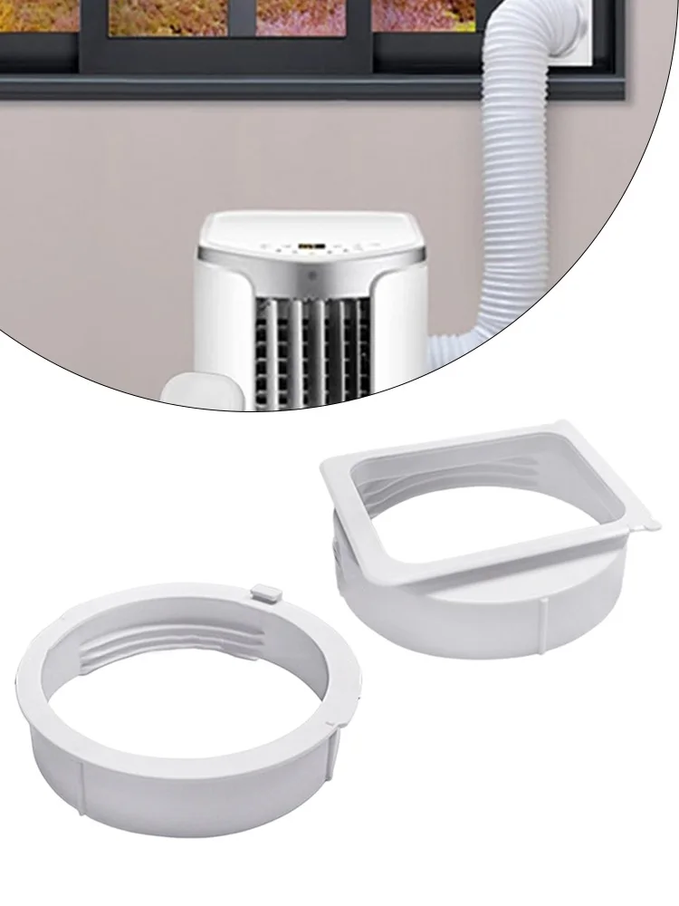 Mobile Air Conditioner Exhaust Pipe Connector for Portable Units with 15 cm Hose Diameter Seamless Airflow Connection