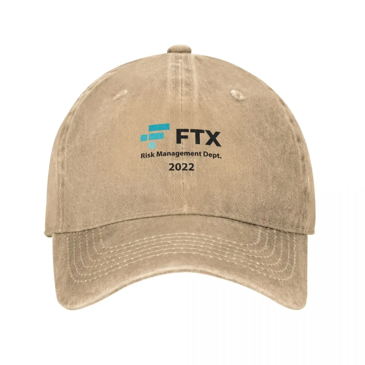 FTX Risk Management Dept SBF Crypto Meme Baseball Cap Luxury Cap Custom Cap tea Hat Golf Men Women's