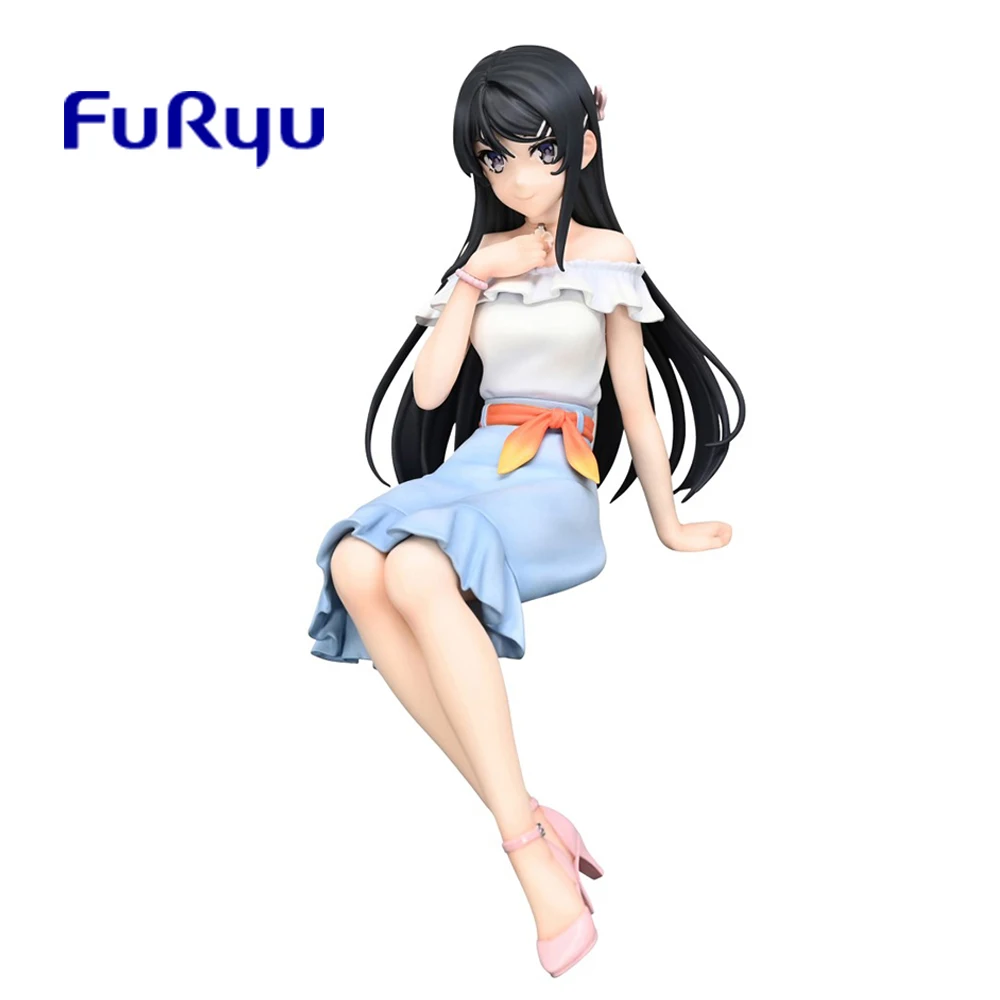 

Фигурка фигурки фиксатора FuRyu для лапши Sakurajima Mai, летняя, Ver. Аниме модель коллекционные игрушки кавайная кукла подарок 15 см