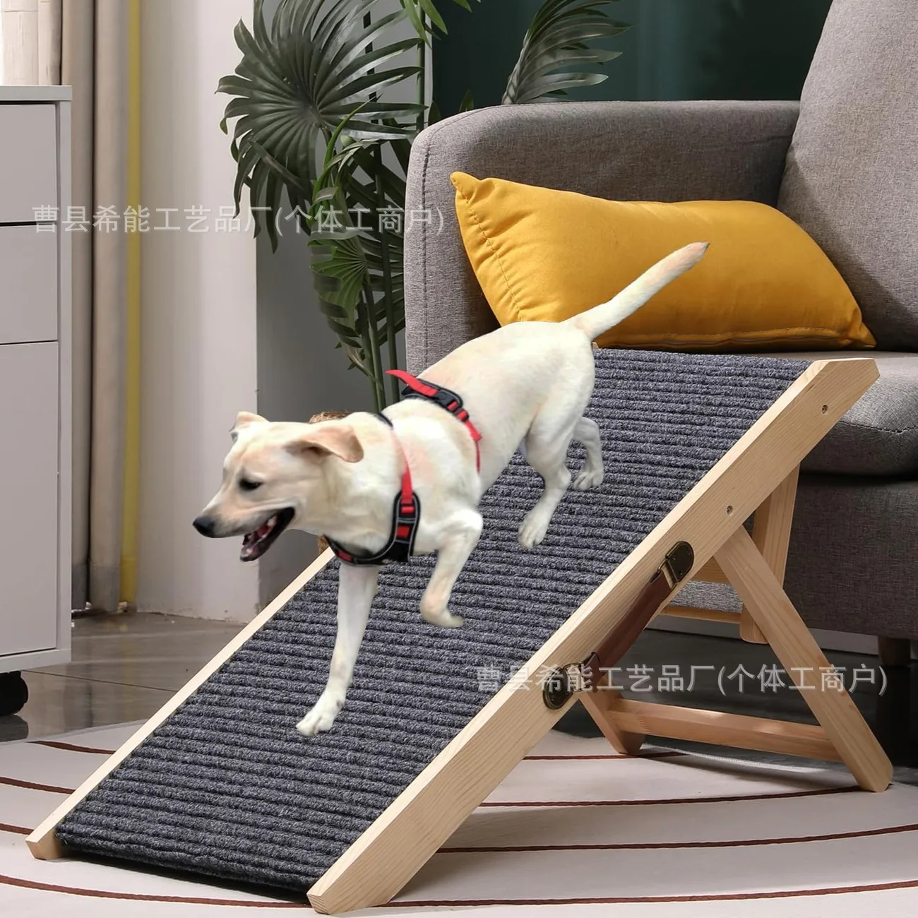 wooden-dog-ramp-for-adjustable-angle-and-height-home-pet-toy-climbing-frame-foldable-portable-pet-ramp
