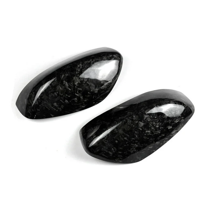 

Car Side Rear View Mirror Cover Carbon Fiber Forging Pattern For Infiniti G35 G37 G25 2009-2015 Side Wing Mirror Caps