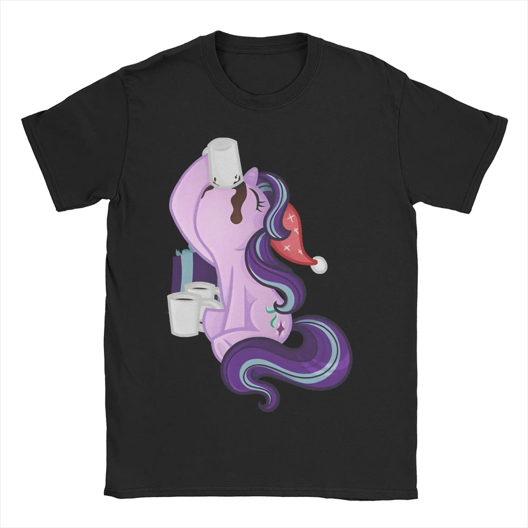 Men Women Christmas Starlight Glimmer T Shirt Ponies friendship is magic Cotton Tops Short Sleeve Crew Neck Tees 6XL T-Shirt