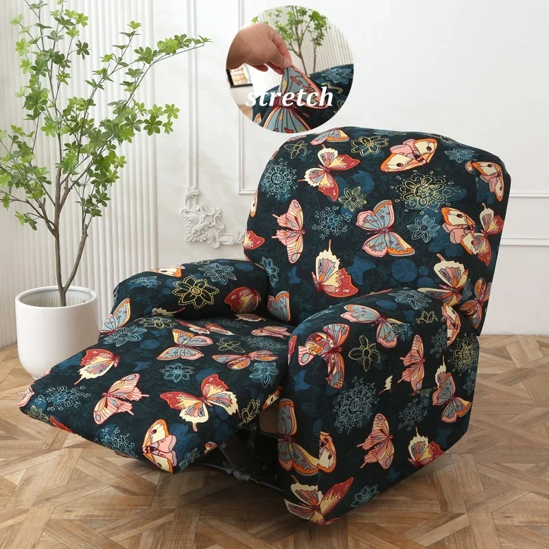 

Stretch Recliner Cover Elastic Printed Sofa Covers Couch Cover Spandex Lazy Boy Sofa Slipcovers Sofa Towel Armchair Case Home