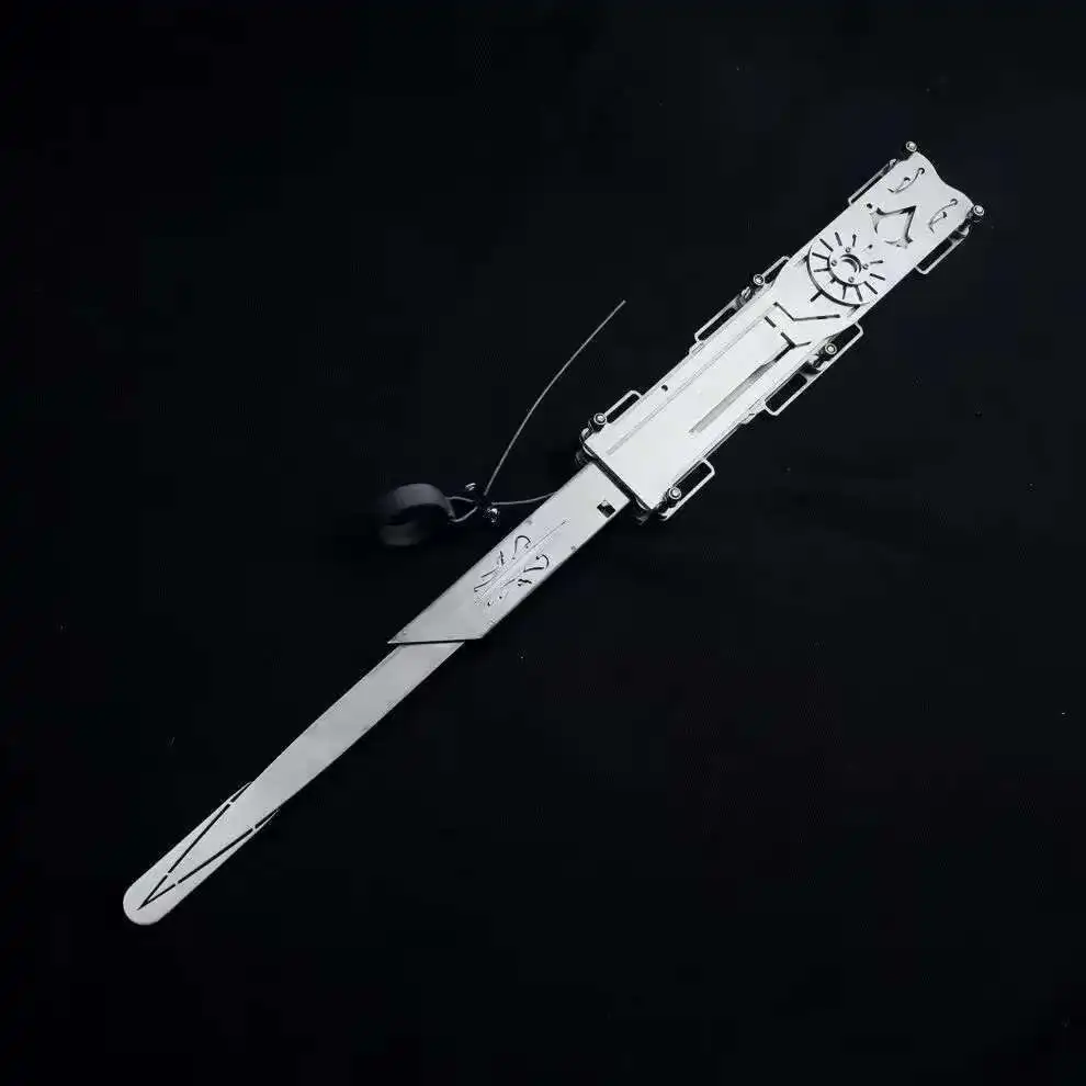 

New Wire-Controlled Sleeve Sword Prop, Three-Stage Sleeve Sword Model, Assassin's Creed Cosplay Equipment, Adult Birthday Gift