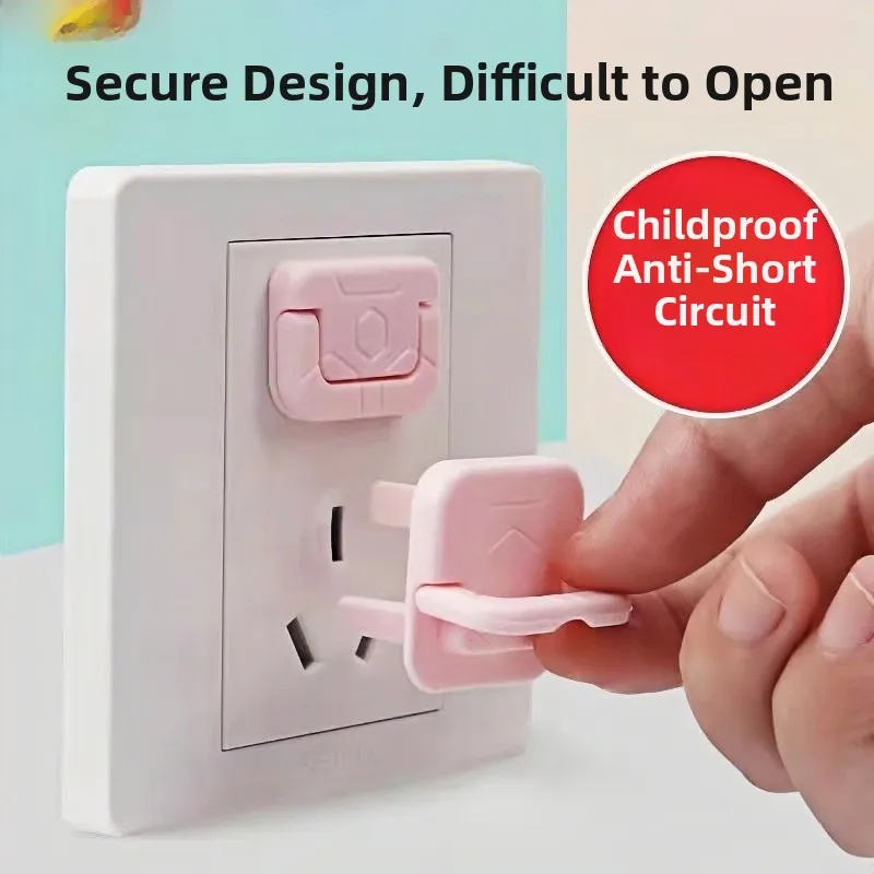 

Child Safety Socket Cover Baby Proofing Plug Hole Cover Infant Switch Power Protection Cover Anti- Shock