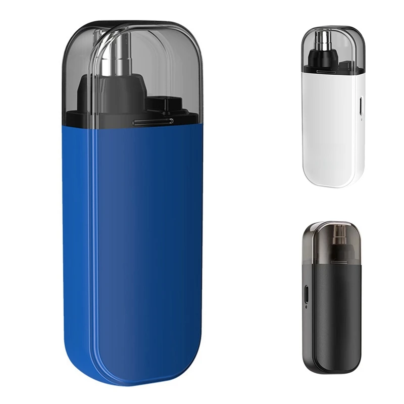 Recortador de pelo Nasal 2 en 1, cortador de pelo Nasal eléctrico portátil, recargable con tapa de protección contra el polvo